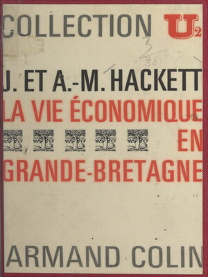 cover image of La vie économique en Grande-Bretagne